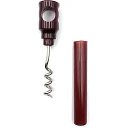 Штопор гвинтовий розбірний кишеньковий, Kitchen Master Червоний 84261 - мініатюра 5