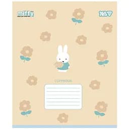 Набір зошитів Yes Miffy Flowers 12 аркушів у клітинку 25 шт. (768708) - мініатюра 3