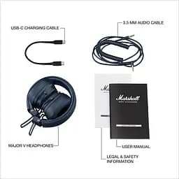 Комплект навушники Marshall Major V Midnight Blue Original + Кейс (Підтримка офіційного додатку)(1008144) - мініатюра 8