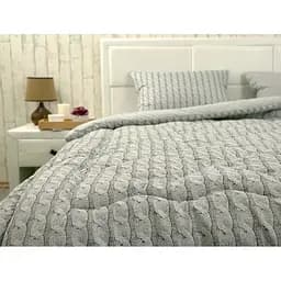 Ковдра силіконова Руно Grey Braid, 220х200 см (Р322.52_Grey Braid) - мініатюра 3