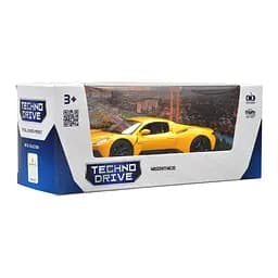 Автомодель TechnoDrive Maserati MC20, 1:32, жовта (250340U) - мініатюра 10