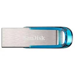 Флеш-накопичувач Sandisk Flash USB 3.0 Ultra Flair 128Gb Blue (SDCZ73-128G-G46B) - мініатюра 2