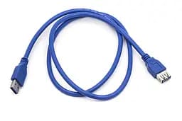 Кабель PowerPlant USB 3.0 AF-AM, 1 м