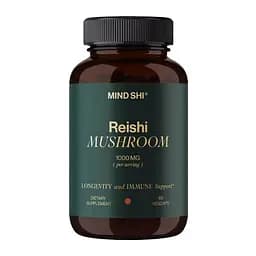 Гриб рейші Mind Shi Reishi Mushroom 1000 mg, 60 вегакапсул