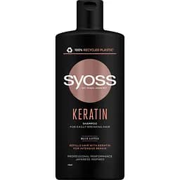 Набір Syoss Keratin для ламкого волосся: Шампунь Blue Lotus 440 мл + Бальзам Blue Lotus 440 мл - мініатюра 2