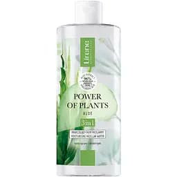 Увлажняющая мицеллярная вода Lirene Power of Plants Aloe 3 in 1 400 мл