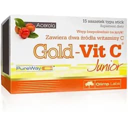 Аминокислота Olimp Gold-Vit C Junior, 15 пакетиков vit0003960