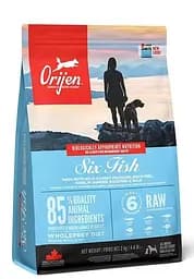 Сухой корм Orijen 6 Fish Dog для собак всех пород с рыбой 2 кг (o18320)