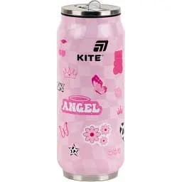 Термочашка Kite Angel з трубочкою 500 мл (K25-1264-2)