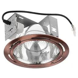 Світильник Downlight стельовий Brille 166012 DL-01 AB/2x26W врізний