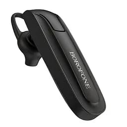Bluetooth моно-гарнітура Borofone BC21 Чорний - мініатюра 2