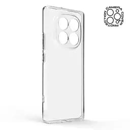 Прозрачный чехол для Xiaomi Redmi Note 14 Pro+ 5G с защитой камеры, тонкий, силиконовый, бесцветный, ударопрочный, противоударный бампер с закрытой камерой, ArmorStandart (ARM79719) - мініатюра 2