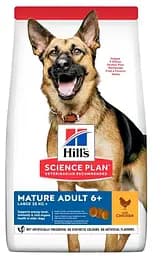 Сухий корм Hill's Science Plan Mature Adult 6+ Large Breed with Chicken для собак великих порід старше 6 років – 14 кг