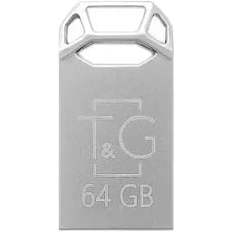 Флеш накопитель USB 64Gb T&G Metal TG110 серебристый USB 2.0 (TG110-64G)