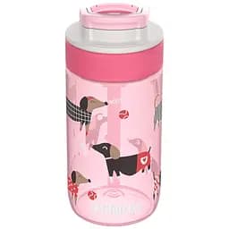 Пляшка для води тританова Kambukka Lagoon kids Diva Dogs 400 мл рожева (11-04056)