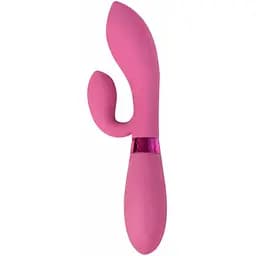 Вібратор-кролик Indeep Juna 21.5 см рожевий