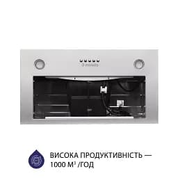 Витяжка повновбудована Minola HBI 5627 GR 1000 LED - мініатюра 3