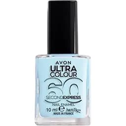 Швидковисихаючий лак для нігтів Avon УльтраКолір за 60 секунд Blue My Mind 10 мл (494693240)