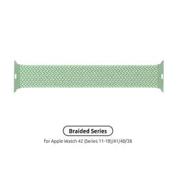Ремінець ArmorStandart Braided Solo Loop для Apple Watch 42 (Series 11-10)/41/40/38 Mint Size 4 (132 mm) (ARM64901)