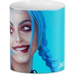 Кружка GeekLand League of Legends Лига Легенд Джинкс косплей 02.08.527 330 мл белая