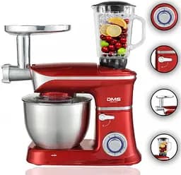 Кухонна машина DMS 3 в 1 1900 W Red - мініатюра 2