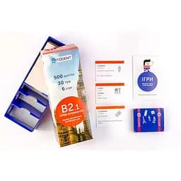 Настольная игра English Student Карточки для изучения английского языка English Student Upper-Intermediate B2.1 (укр.) (39122608)