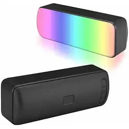 Блютуз Bluetooth колонка Xtrike ME SP-208BT беспроводная стереосистема с RGB подсветкой