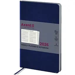 Щотижневик Axent 2026 Partner City Soft 125х195 см синій (8521-26-02-A)