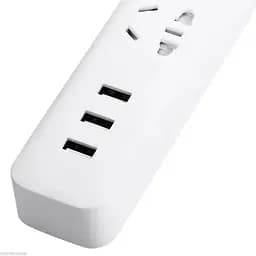 Мережевий фільтр Xiaomi Mi Power Strip White (3 розетки + 3 USB) (6934177700866)