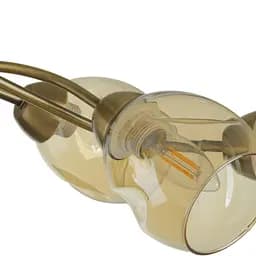 Люстра стельова Brille в спальню E27 60W AB (LK-684C/6) - мініатюра 3