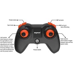 Іграшковий квадрокоптер Syma UFO Stunt Drone на радіокеруванні (X35T) - мініатюра 5
