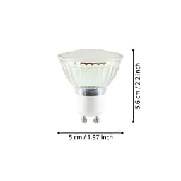 Лампа напівпровідникова LM_LED_GU10 EGLO - мініатюра 2