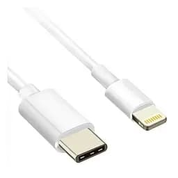 Кабель Atcom USB Type-C - Lightning (M/M), 2.4 А, 1.8 м, White, блистер (A15278)