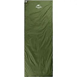 Спальник надлегкий Naturehike LW180 NH21MSD04 правий 15°C розмір M темно-зелений