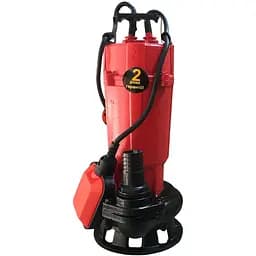 Фекальный насос с режущим механизмом Optima WQG 750, 0.75 кВт красный