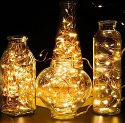 Світлодіодна гірлянда Sun Lamp Крапля Роси 200 LED 20 м тепле біле світло батарейки - мініатюра 4