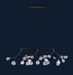 Люстра LED PETALS Levistella 918LP264-27 BK+CL - мініатюра 2