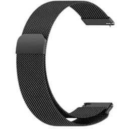 Металевий ремінець Watchbands Milanese Loop Samsung Galaxy Watch 4 Classic 42mm - чорний ширина кріплення 20мм (WB00S4MMILANESE2442)