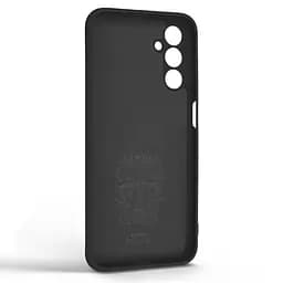 Силиконовый чехол для Samsung Galaxy M14 5G (M146), Icon Ring, черный, панель-накладка, с кольцом-подставкой на 360°, противоударный, возможность использования магнитных держателей, ArmorStandart (ARM68780) - мініатюра 2