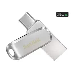 SanDisk Накопичувач 512GB USB 3.1 Type-A + Type-C Dual Drive Luxe Срібний - мініатюра 10