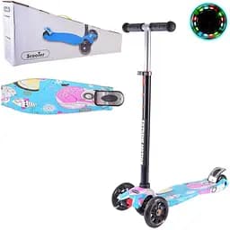 Самокат детский Bambi 15х60х28 см Разноцветный 000246945