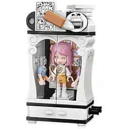 Детский конструктор Девочка с комнатой Bambi 34012 с аксессуарами Художник