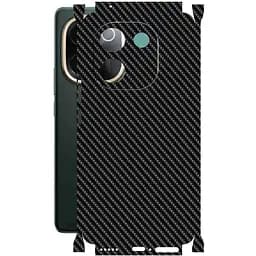 Защитная пленка StatusSKIN для Vivo T3 Pro Корпус Винил Карбон черный