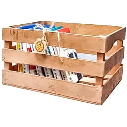 Ящик для зберігання Maysternya дерев'яний 39х28х22 см (8950)