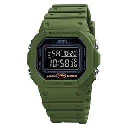 Часы наручные мужские Skmei 1628 Army Green - Black, 1628AGBK (12263)