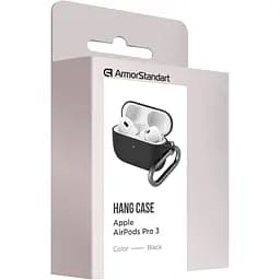 Чохол ArmorStandart Hang Case для Apple AirPods Pro 3 Black (ARM88271) [149492] - мініатюра 3