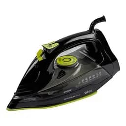 Гладильный утюг Rotex RIC65-C Ultra Glide Plus Керамическое покрытие 2400Вт Резервуар 380мл Черный / Желтый