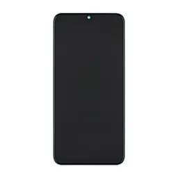 Дисплей для смартфона (телефону) Xiaomi Redmi 9 (2020), black (у зборі з тачскріном)(з рамкою)(Service Original) - мініатюра 2