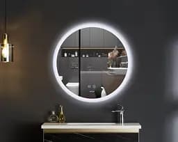 Дзеркало Mixxus PLAIN MC11-60 з LED Touch, Anti-fog, димером, регулюванням яскравості (MI6663) - мініатюра 3