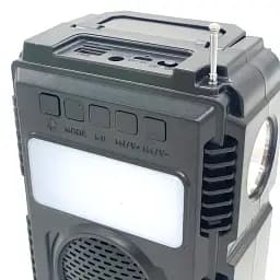 Портативна сонячна система 5-в-1 (ліхтар + радіо + Bluetooth + Power Bank + сонячна панель) - мініатюра 6